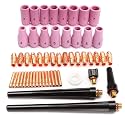 53pcs TIG Collets Bodies Alumina Cup Assorted Size
