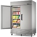 Mojgar Commercial Freezer, 52 Cu.Ft Industrial Freezer with 2 Door