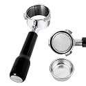 54mm Bottomless Portafilter for Breville Espresso Machines, Black