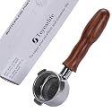 54mm Bottomless Portafilter for Breville Barista Express Pro Touch Bambino Infuser Espresso Accessorie produced with original porta filter as mold Not damage BES500's brewing head