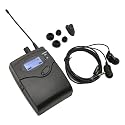 550 to 580MHz Stereo Earphone Monitor Receiver, Bodypack Receiver for Band Stage Studio