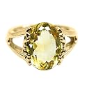 55Carat Choose Your Color Genuine Stone Ring 18K Gold Plated Oval Handmade Jewellery for Gift Sizes 4-13