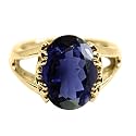 55Carat Choose Your Color Genuine Stone Ring 18K Gold Plated Oval Handmade Jewellery for Gift Sizes 4-13