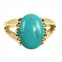 55Carat Choose Your Color Genuine Stone Ring 18K Gold Plated Oval Handmade Jewellery for Gift Sizes 4-13