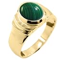 55Carat Choose Your Color Natural Birthstones 18 K Gold Plated Ring Bold Statement Jewellery Sizes 4-13