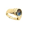 55Carat Choose Your Color Natural Birthstones 18 K Gold Plated Ring Bold Statement Jewellery Sizes 4-13