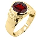 55Carat Choose Your Color Natural Birthstones 18 K Gold Plated Ring Bold Statement Jewellery Sizes 4-13