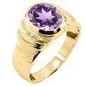 55Carat Choose Your Color Natural Birthstones 18 K Gold Plated Ring Bold Statement Jewellery Sizes 4-13