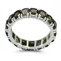55Carat Choose Your Color Natural Gemstone Sterling Silver Band Ring Birthstone Friendship Love Size 5-13