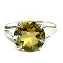 55Carat Choose Your Color Natural Round Gemstone Sterling Silver Ring for Her Friendship Love Sizes 5-13…