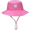 55cube Baby &amp; Toddler Sun Hat UPF 50+ Bucket Hat with Chin Strap