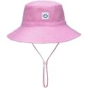 55cube Baby &amp; Toddler Sun Hat UPF 50+ Bucket Hat with Chin Strap