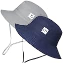 55cube Baby &amp; Toddler Sun Hat UPF 50+ Bucket Hat with Chin Strap