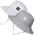 55cube Baby &amp; Toddler Sun Hat UPF 50+ Bucket Hat with Chin Strap