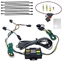 56491 4 Pin Trailer Wiring Harness Flat Output 56491 Compatible with Hyundai Palisade 2023 2024 2025, 4 Way Trailer Wire Harness