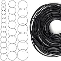 56Pcs Rubber Watch Gaskets, Waterproof O Ring Seal Washer for Repair