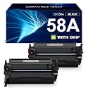 58A Toner Cartridge Compatible for 58X HP 58A Toner Cartridge Black 2-Pack