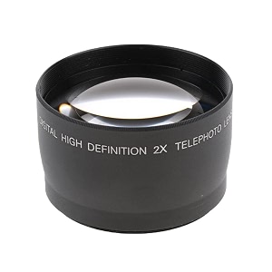 58mm 2x telephoto lens teleconverter for canon 1100d 1000d 600d 550d 500d 450d digital camera universal
