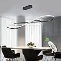 59.06in Large Modern LED Pendant Chandelier