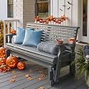 5FT Heavy Duty 800 LBS Porch Glider, Outdoor Glider Bench