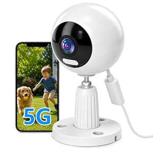 5g24g outdoorindoor security camera1080p babyelderdogpet camera with phone app wifi baby monitor motion detection alarm siren night vision ip66 waterproof two-way talk sdcloud