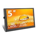 5inch WSVGA 1024 * 600 High Pixel Display 100% SRGB Without Touch Panel HDMI-Compatible Module for Raspberry pi 3/3B/3B+/4/4B Orange pi Banana pi MINI PC