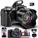 5K Digital Cameras for Photography 80MP WiFi