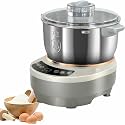 5L Capacity Electric Pasta Dough Maker Machine with Ferment Function, 304 Stainless Steel Dough Mixer for Pizza and Bread,Face-Up Touch Panel