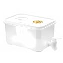 5L Clear Refrigerator Water Dispenser with Leak Faucet Beverage Container for Homes Kitchen Office