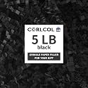 5LB Crinkle Paper Filler (Black, 5 LB)