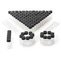 5ml Clear Small Glass Vials 100pcs with Screw Caps(100pcs)