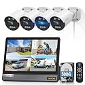 5MP Outdoor Wired Security Camera System,CCTV Cameras Outside