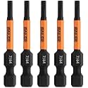 5pc 7/64 Hex Bit Set 2 Inch S2 Steel Impact Allen Wrench Screwdriver Bits