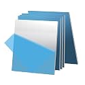 5PCS 6061 Aluminum Sheet Metal 1/4" x 4" x 6", Aluminum Plates Covered with Protective Film, Heat Treatable Aluminum Flat Bar for DIY Craft, Industry