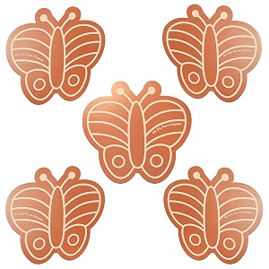 5Pcs Bird Bath Copper Disk 99.99 Pure