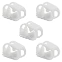 Plastic Tubing Clamps, 1/4"-1/2"(3-6mm), 5Pcs