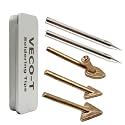 5PCS Plastic Welding Tips,Soldering Iron Gun Tips with a Storage Box,for Plastic Welding,Fuel Tank,Car Bumper Dashboard Kayak Repair