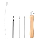 5pcs Punch Needle Kit, Punch Needle Tool for Adults Beginner