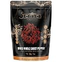 5Senses Dried Whole Ghost Peppers | Bhut Jolokia, Chile Fantasma | Firestorm | Single Origin, 100% Natural, Non-GMO, Fairtrade, Vegan Spice, Whole Chili Pods | Assam Ghost Chili | Naga Jolokia | Super Hot Pepper | Extreme Hea