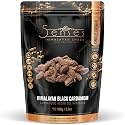 5Senses Himalayan Black Cardamom Pods | CARDAMOMO NEGRO DEL HIMALAYA | Himalayan Ember | Single Origin Sikkim Spices, Non-GMO, Whole Smoked Pods for Biryani, Masala, Chai & Slow Cooking (100g/3.5oz)