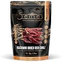 5Senses Kashmir Dried Red Chili | Chile Rojo Seco De Cashmira | MARCHWAGAN MELODY | Single Origin Sikkim Spices, Non-GMO, Gourmet Spice Whole Chilies from the Valleys of Kashmir, Vibrant Ruby Red Hue & Mild Heat (50g/1.75