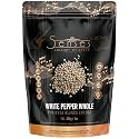 5Senses Whole White Pepper, Malabar Single Origin Peppercorns, 200 Gram