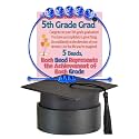 5th 6th 8th Grade Graduation Bracelets Gifts for Her Him Grad Card Congratulations Gift Graduates Cap Box Graduating Daughter Son Granddaughter Grandson Nephew Niece Bracelet Jewelry Ideas Unique