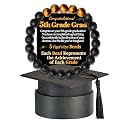 5th 6th 8th Grade Graduation Bracelets Gifts for Her Him Grad Card Congratulations Gift Graduates Cap Box Graduating Daughter Son Granddaughter Grandson Nephew Niece Bracelet Jewelry Ideas Unique