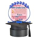 5th 6th 8th Grade Graduation Bracelets Gifts for Her Him Grad Card Congratulations Gift Graduates Cap Box Graduating Daughter Son Granddaughter Grandson Nephew Niece Bracelet Jewelry Ideas Unique