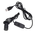5V Dimmable LED Mini Spot Light with 6.6ft Cable, Jewelry/Indoor Picture/Art/Model Display Lights, USB Powered Spotlight for Jewelry Cabinets, Entryways, Tables Shelves (Positive White 6000K, 1 Pack)