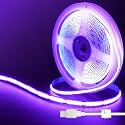 5V USB COB LED Strip Lights,16.4FT/5M,Purple,320LEDs/M,8mm Width,Not Waterproof IP20,1M USB Cable,Flexible LED Tape Light for DIY Home Indoor Decoration