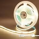 5V USB COB LED Strip Lights,3.28FT/1M,Natural White 4000K,320LEDs/M,8mm Width,Not Waterproof IP20,1M USB Cable,Flexible LED Tape Light for DIY Home Indoor Decoration