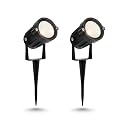 5W Cool White Waterproof LED Garden Spot Light with Ground Spike | IP65 Outdoor Landscape Light | Aluminium Body | Garden, Lawn, Tree, Pathway, Fountain, Wall Spotlight Pack of 1