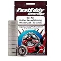 5x12x4 Rubber Sealed Bearing MR125-2RS (10 Units)